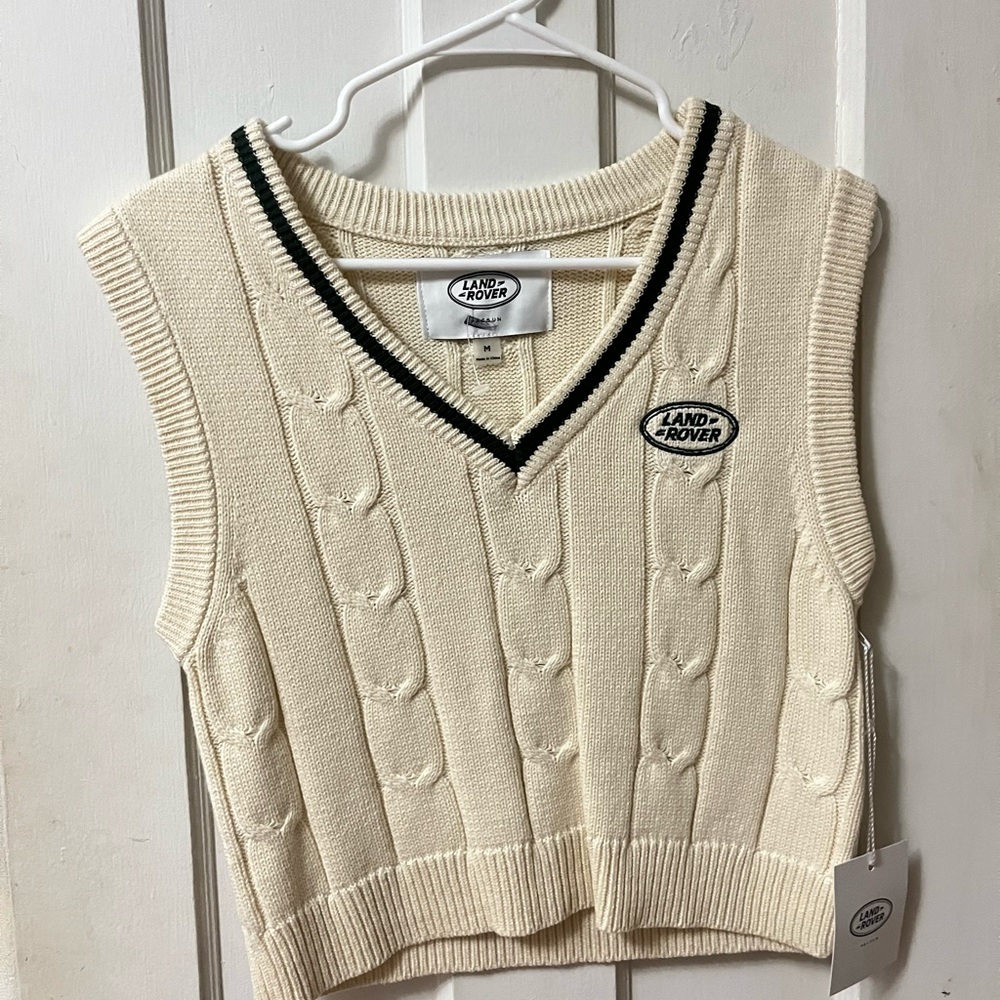 LAND ROVER SWEATER VEST TOP🎀